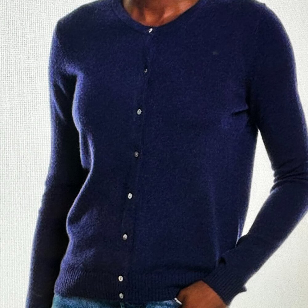 Lord & Taylor 100% Cashmere Cardigan